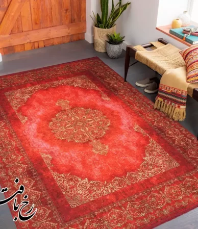 رنگ های فرش ست با فرش قرمز